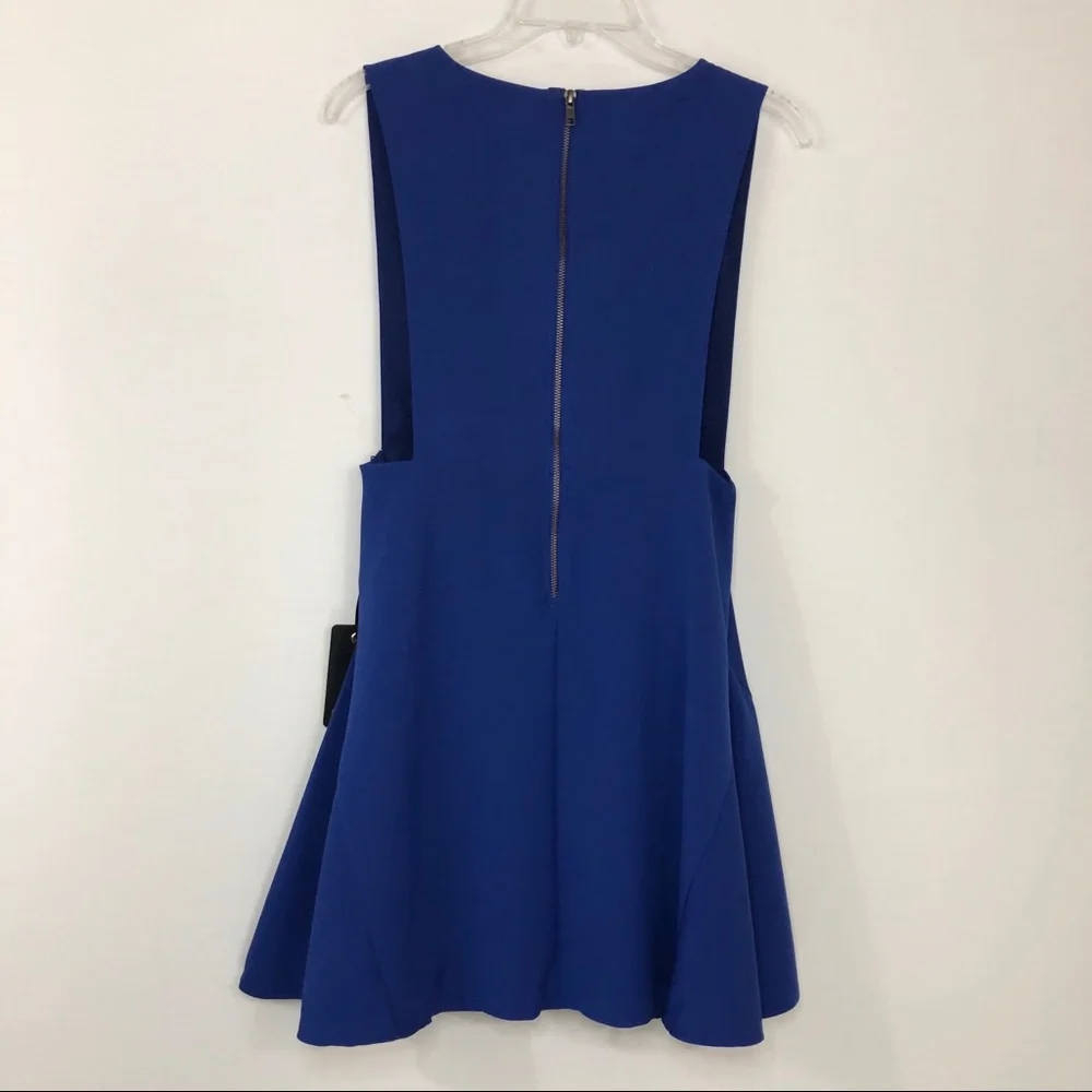 NBD NWT Women’s Sexi Royal Blue Mini‎ Cut Out Dress M